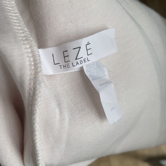 LEZE the Label Womens 2XL Sweatpants Nude/beige Color - Picture 2 of 6